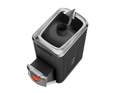 Печь для бани Термофор Ангара 2012 Inox ДНС ЗК ТО антрацит от Vishop.by 
