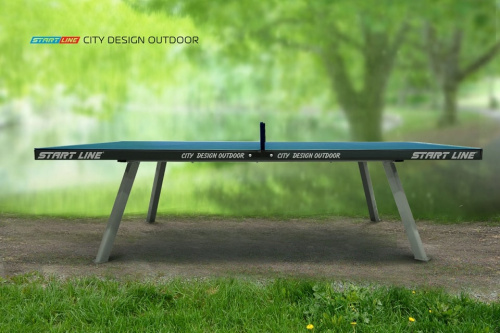 Теннисный стол City DESIGN всепогодный синий