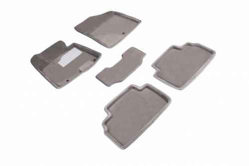 Коврики салона 3D ВОРС KIA Ceed 2012- Серые