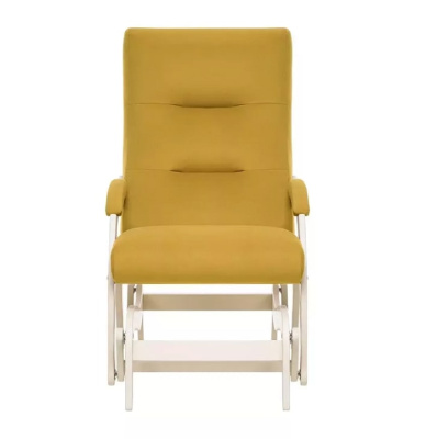 Кресло-маятник Leset Дэми слоновая кость ткань V28