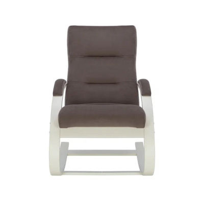 Кресло-качалка Leset Милано слоновая кость Velur V23