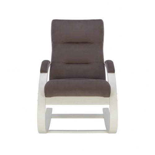 Кресло-качалка Leset Милано слоновая кость Velur V23