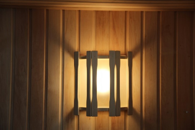 Абажур для бани Doorwood прямой с тремя стеклами (АП-3С)