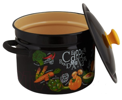 Набор кастрюль КМЗ Рацион 1 3шт коричневый