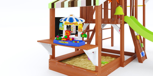 Детская площадка для дачи Савушка TooSun 13 салатовый