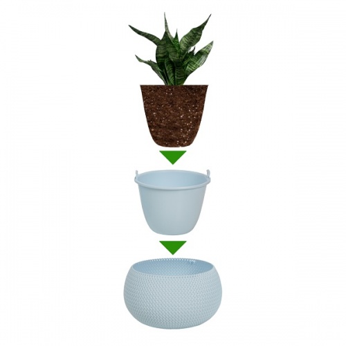 Кашпо для цветов Prosperplast Splofy Bowl DKSP370-656U