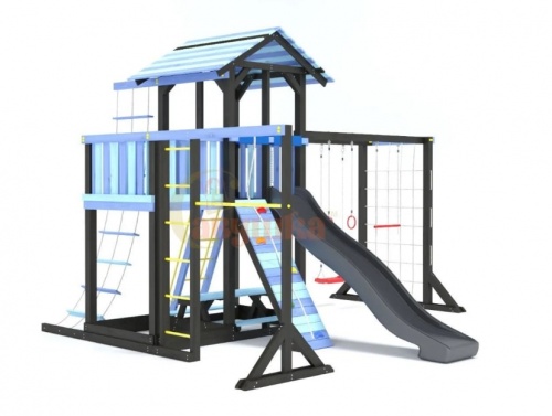 Детская спортивная площадка для дачи Савушка 15 Color-3