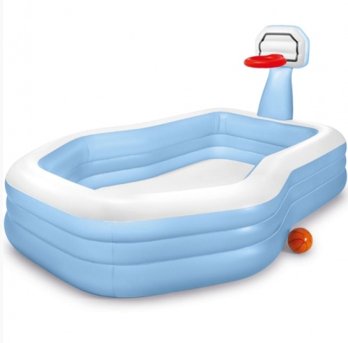 Семейный бассейн Intex с баскетбольным кольцом (57183NP)