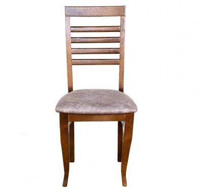 Стул МДК-93 Орех Микровелюр бежевый 