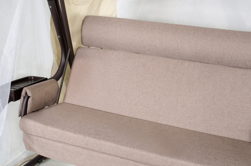 Качели садовые Мерида Премиум A56C.614 коричневый Удачная мебель