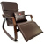 Кресло-качалка Calviano Comfort 1 коричневое PU