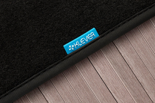 Коврики салона Klever HONDA CR-V с сабвуфером, 4 шт. (текстиль) Premium бежевые