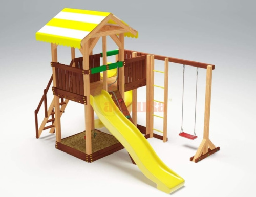 Детская спортивная площадка для дачи Савушка 4 Cезона 9